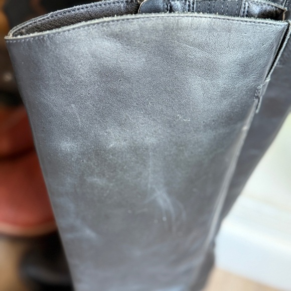 Matisse Black Leather Upper Riding Boots - Picture 11 of 12